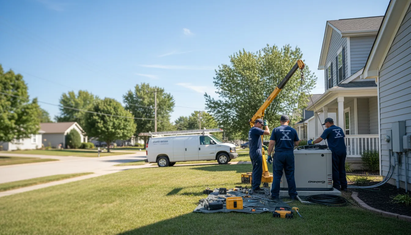 Generator Installation in Naponee, NE near me